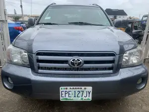 Toyota Highlander 4x4 2007 Gray