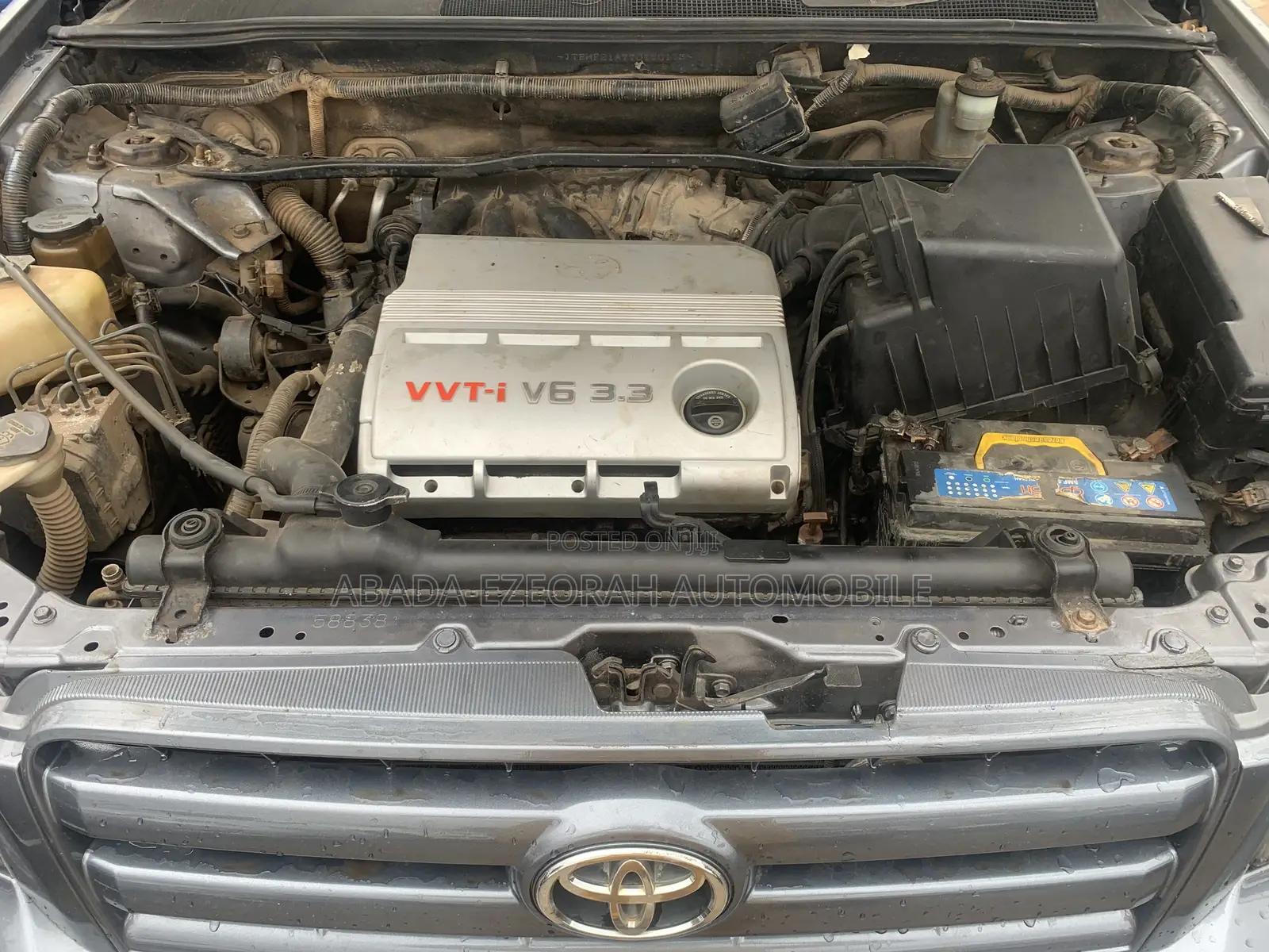 Toyota Highlander 4x4 2007 Gray