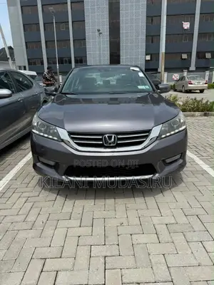 Honda Accord EX-L V-6 4dr Sedan w/Navigation (3.5L 6cyl 6A) 2014 Gray