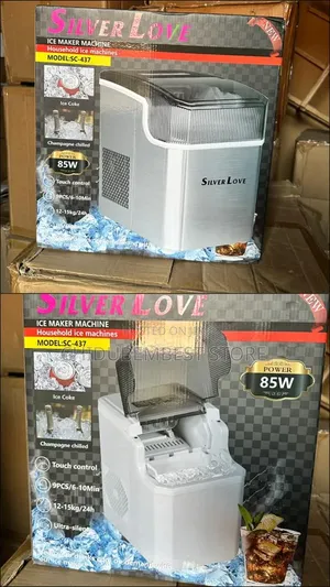 Silver Love Ice Maker Machine Model: Sc-437