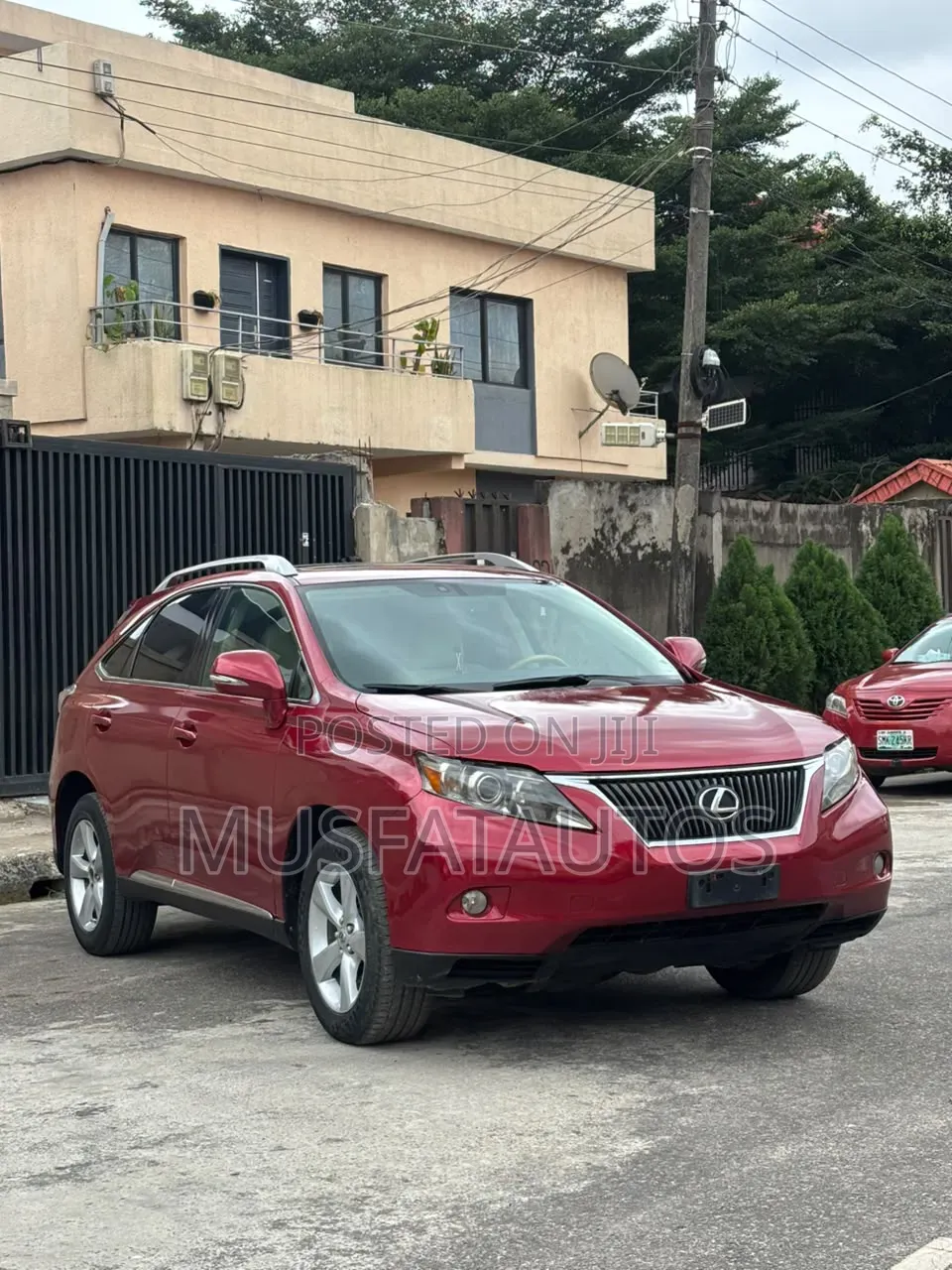 Lexus RX 2011 Red
