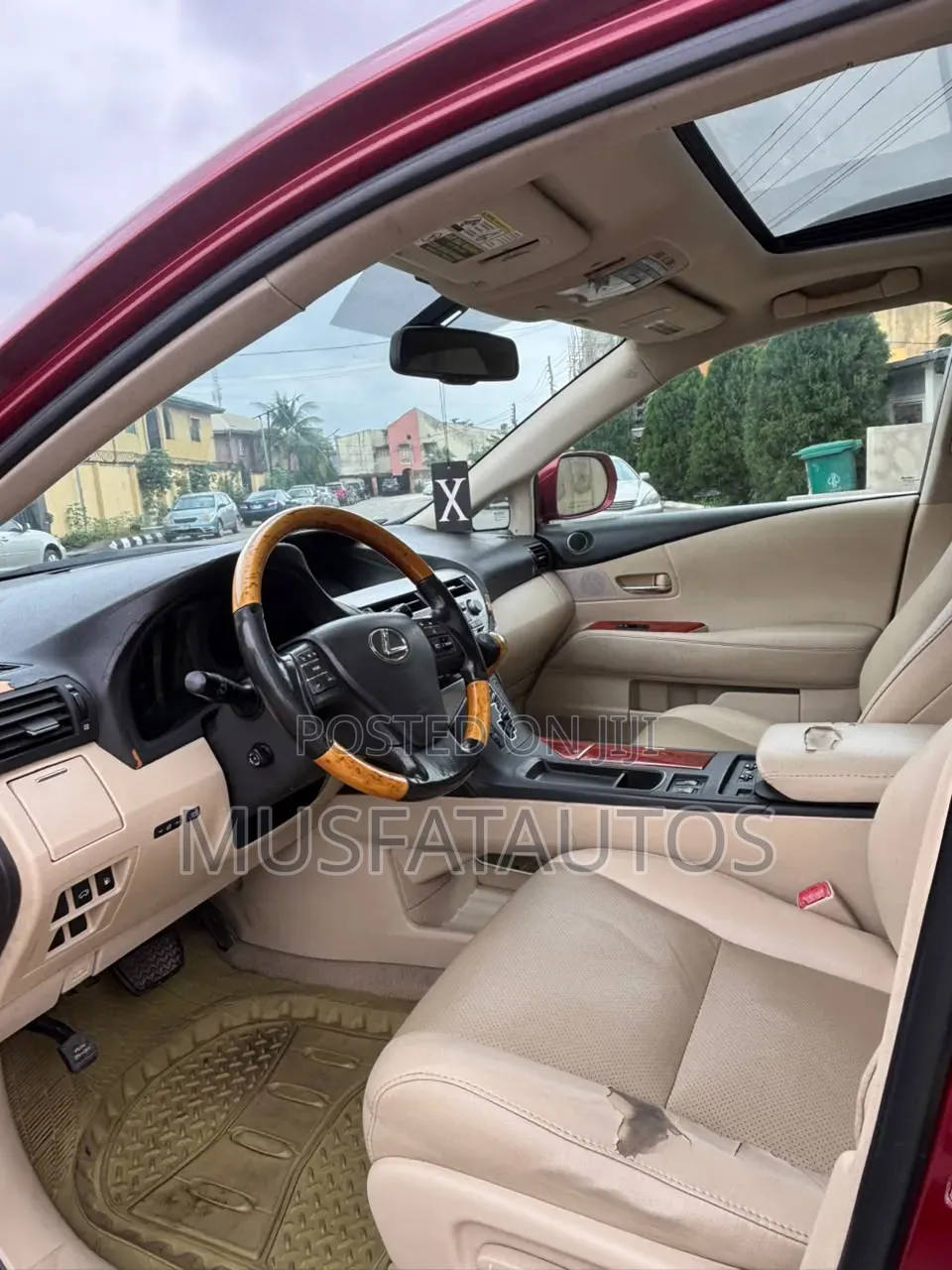 Lexus RX 2011 Red
