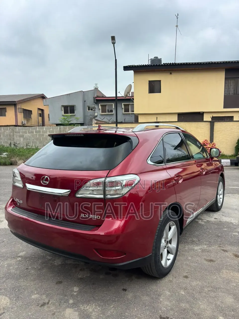 Lexus RX 2011 Red