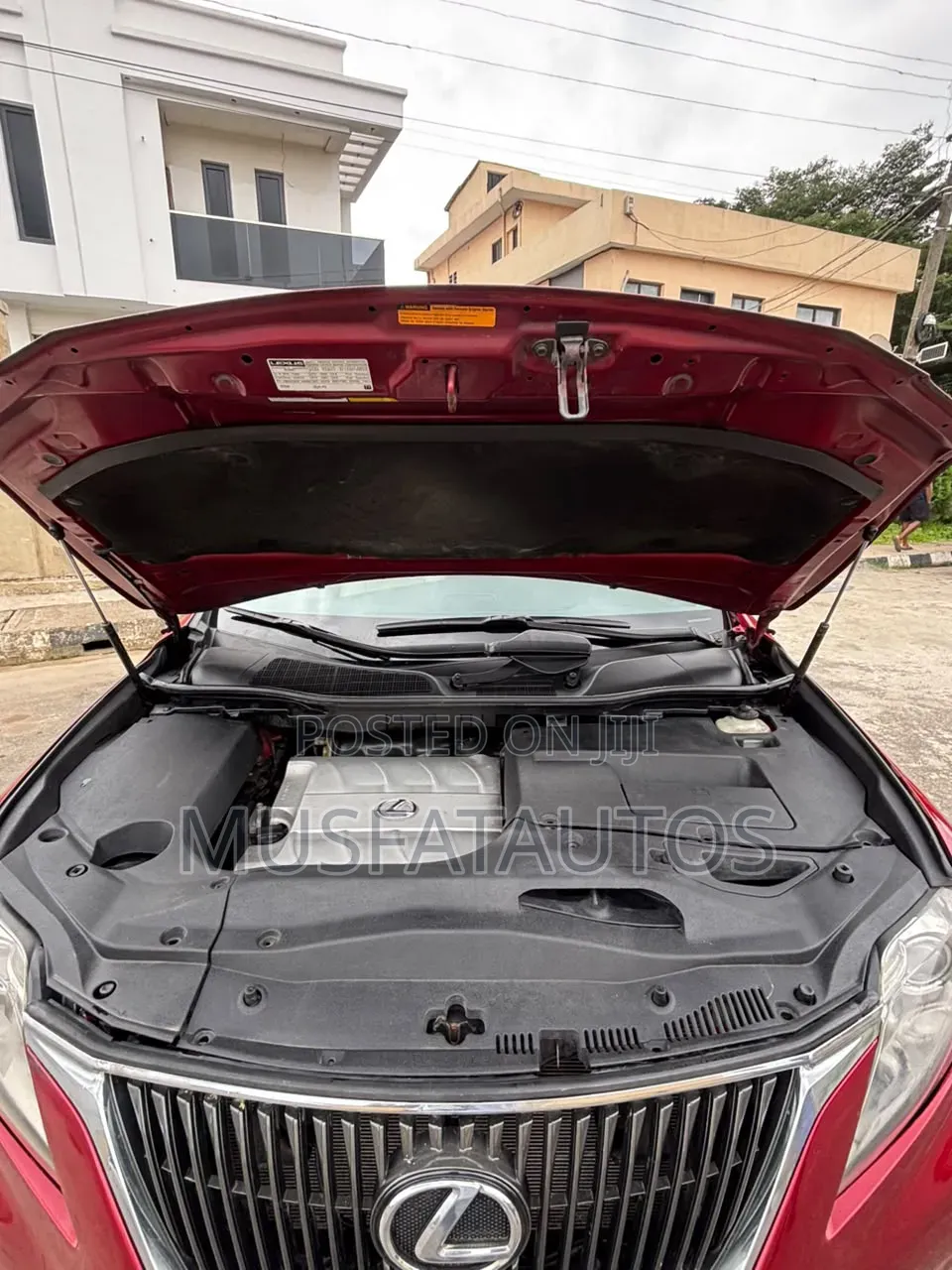 Lexus RX 2011 Red