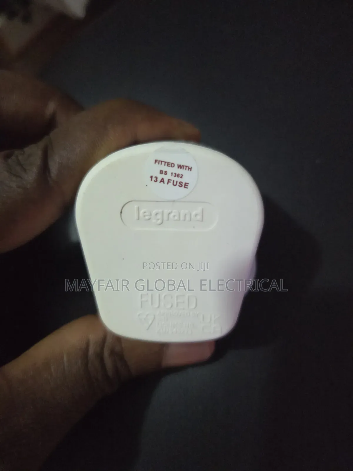 Original 13-Amps Legrand Electrical Plug