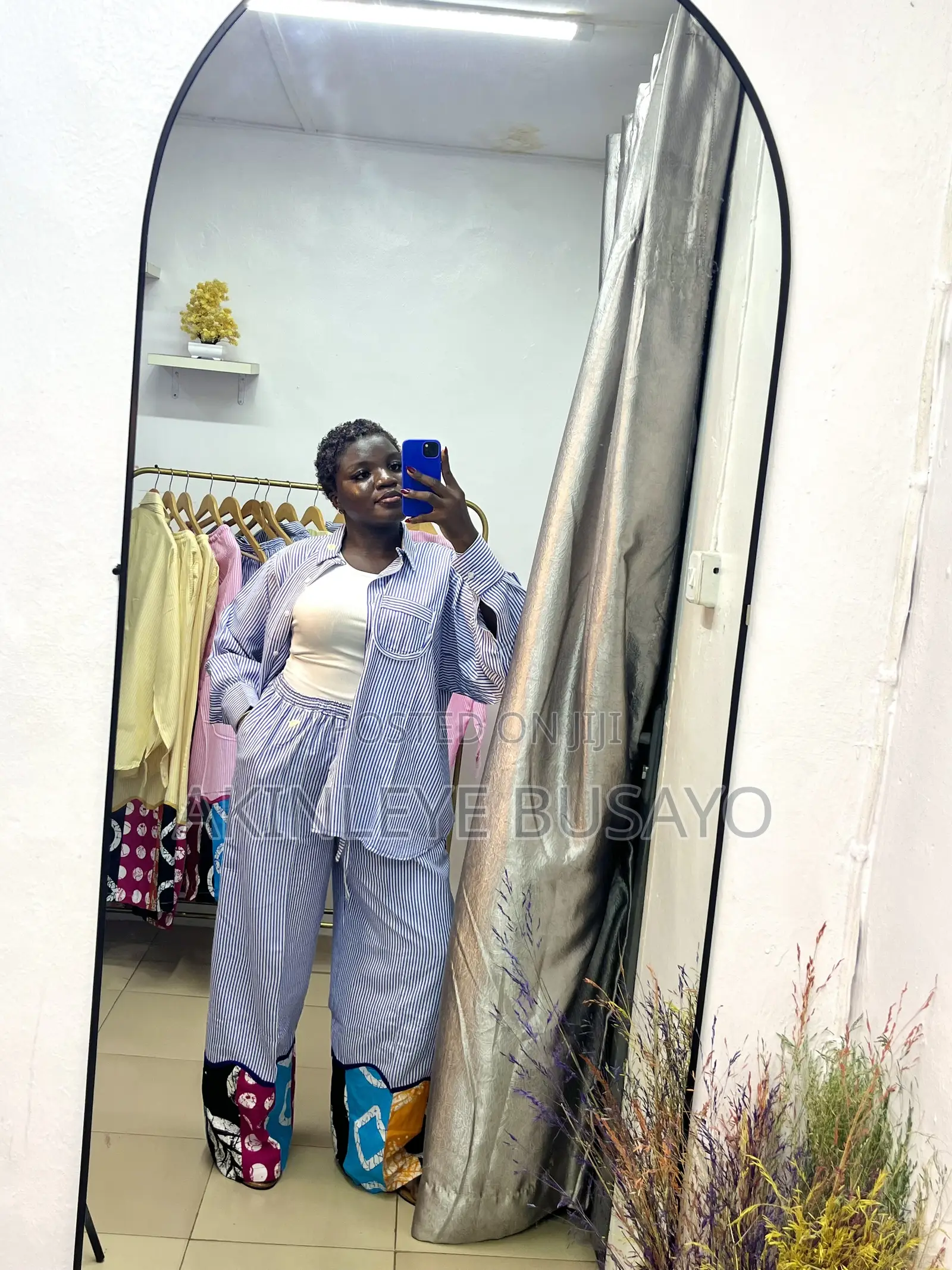 Two Piece Stripe Set
