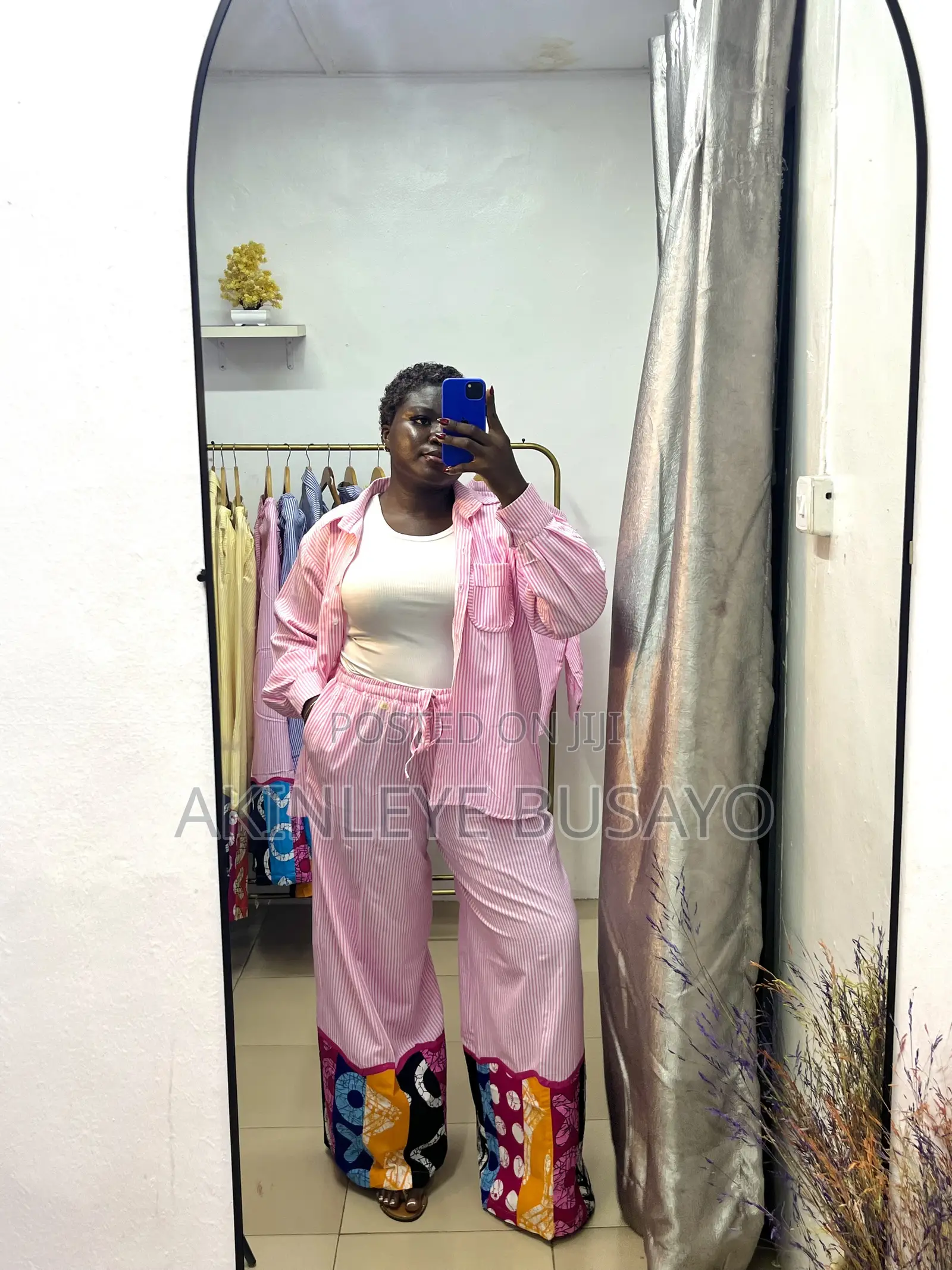 Two Piece Stripe Set