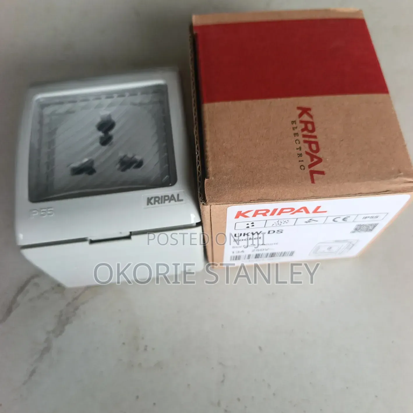 13amps Single Water Proof Socket