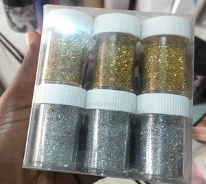 Fine Glitter Powder Set for Nail Art Crafts