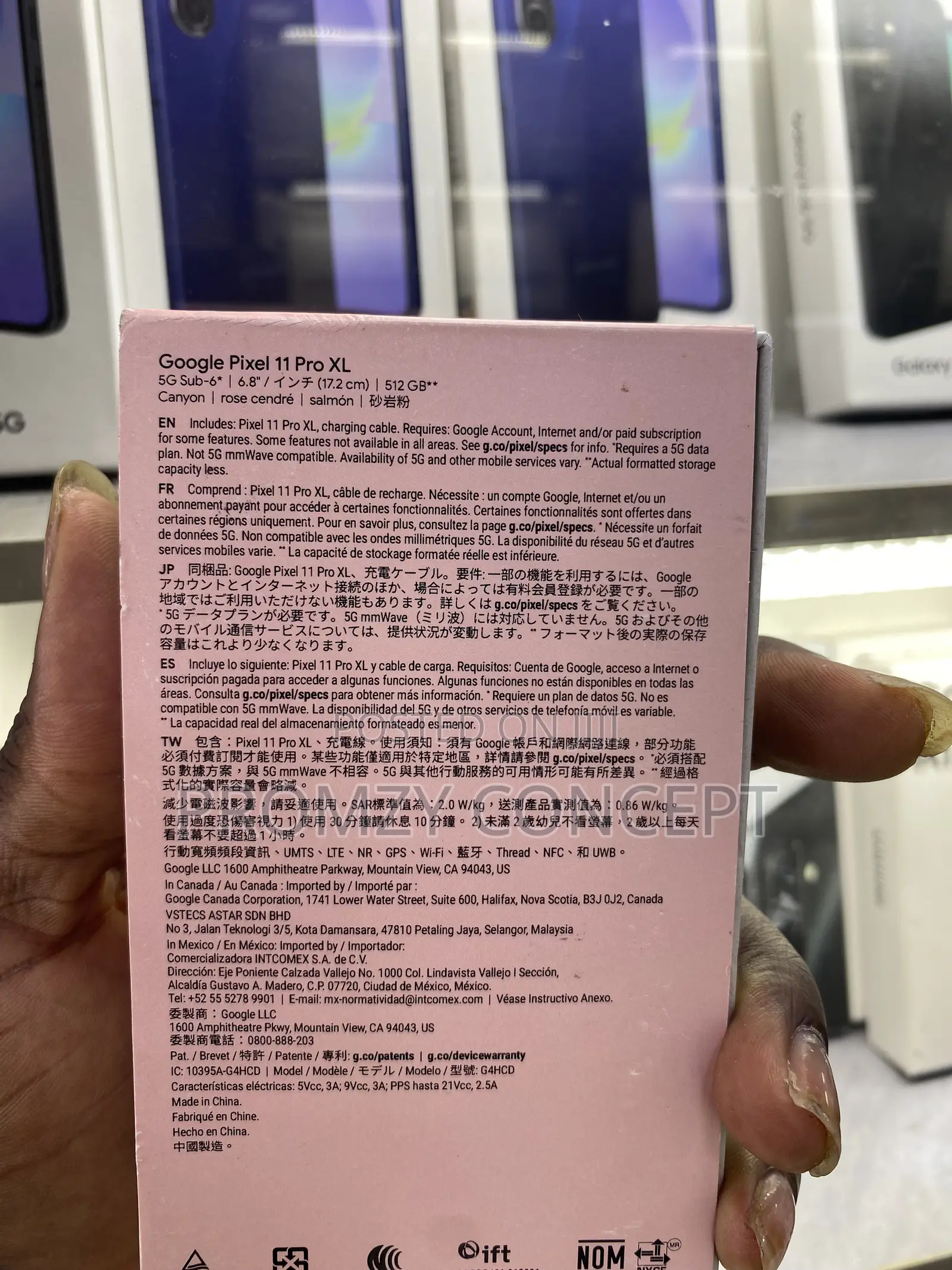 New Google Pixel 11 Pro XL 512 GB