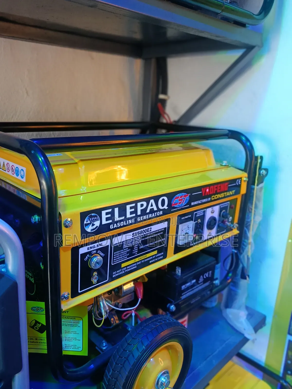 Elepaq Constant E2 Key Starter 4.5kva