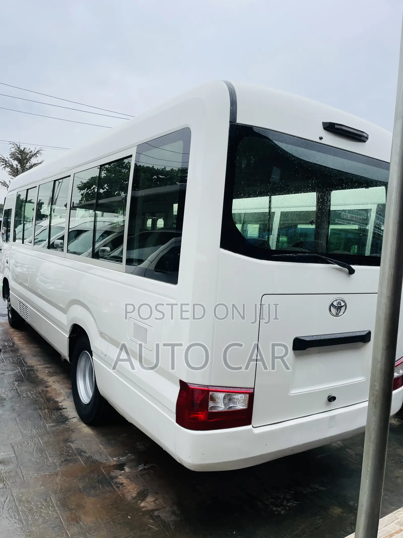 Toyota Coaster 2023 White
