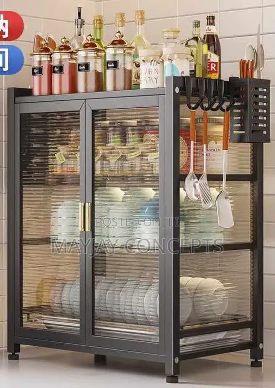 3-Layer Multi-Functional Kitchen Storage Cabinet