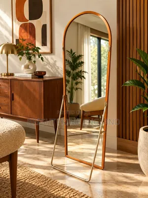 Gold Standing Mirror