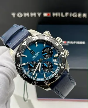Original Tommy Hilfiger Men's Leather Strap 100% Authentic Guaranteed