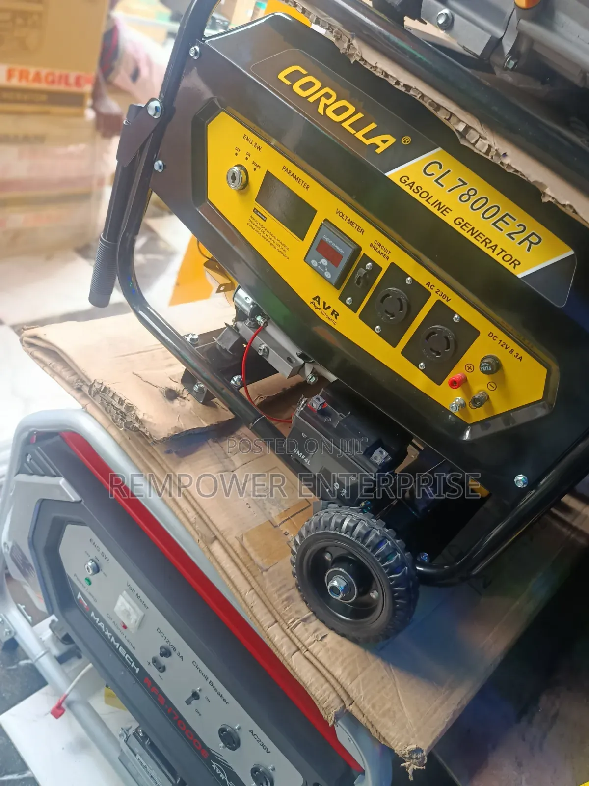 Corolla Generator 4.5kva Remote Control