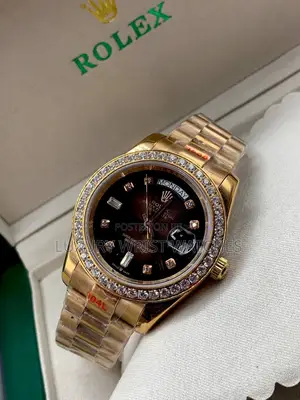 Rolex Oyster Perpetual Brown Dial