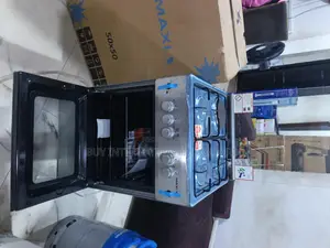 Maxi 50x50 3+1 Burner Cooker With Inox Finish and Oven