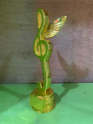 High-Quality Musician Gold Trophy Award