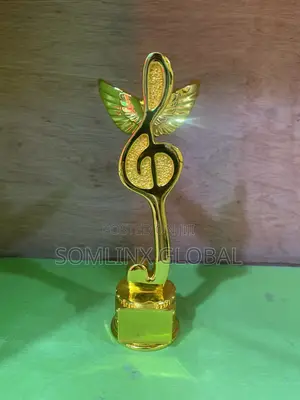 High-Quality Musician Gold Trophy Award