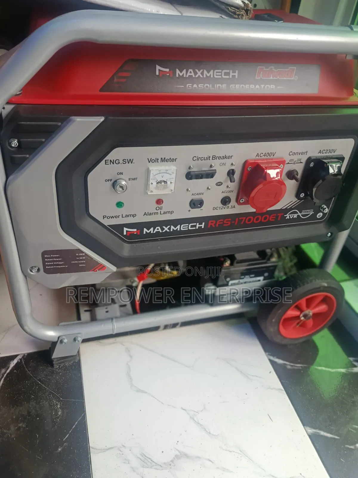 Three Phase Maxmech 15kva Generator