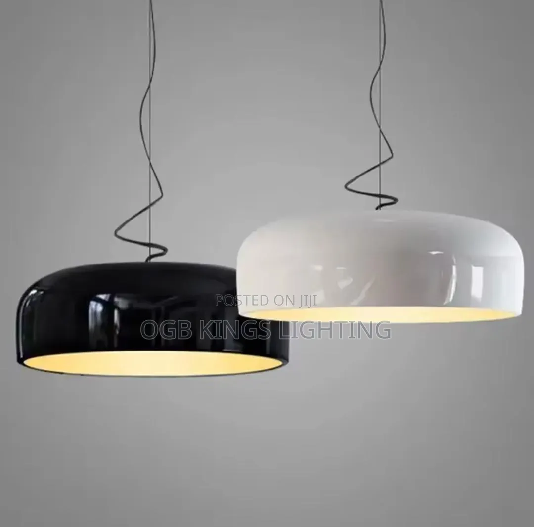 LED Black Pendant Light for Luxury Table Light