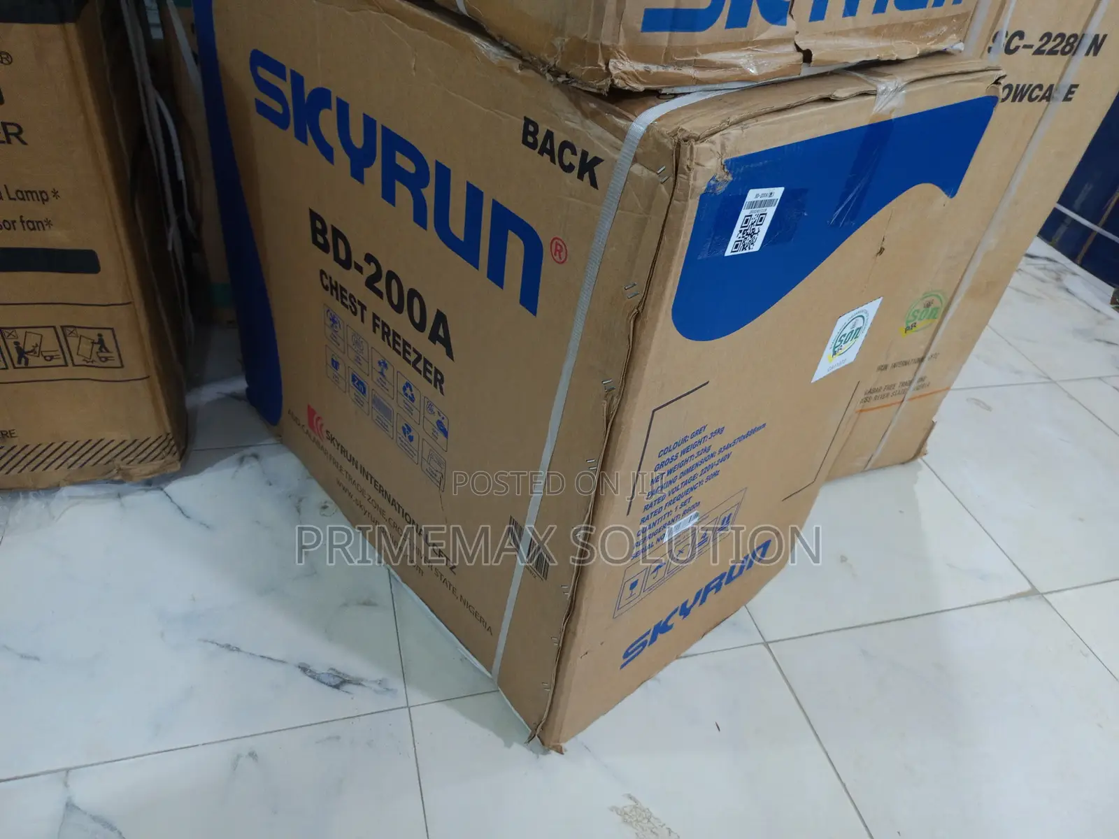 SKYRUN 200L FREEZER - Maximum Capacity. Minimum Power Draw.