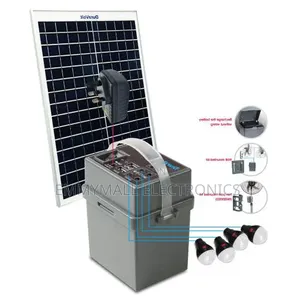 4in1 Rechargeable Solar Kit for Phone and Fan SRP-1245 4in1