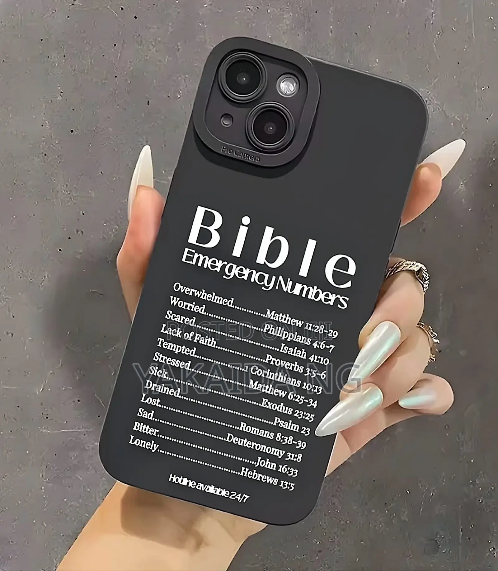 Bible Based Phone Case