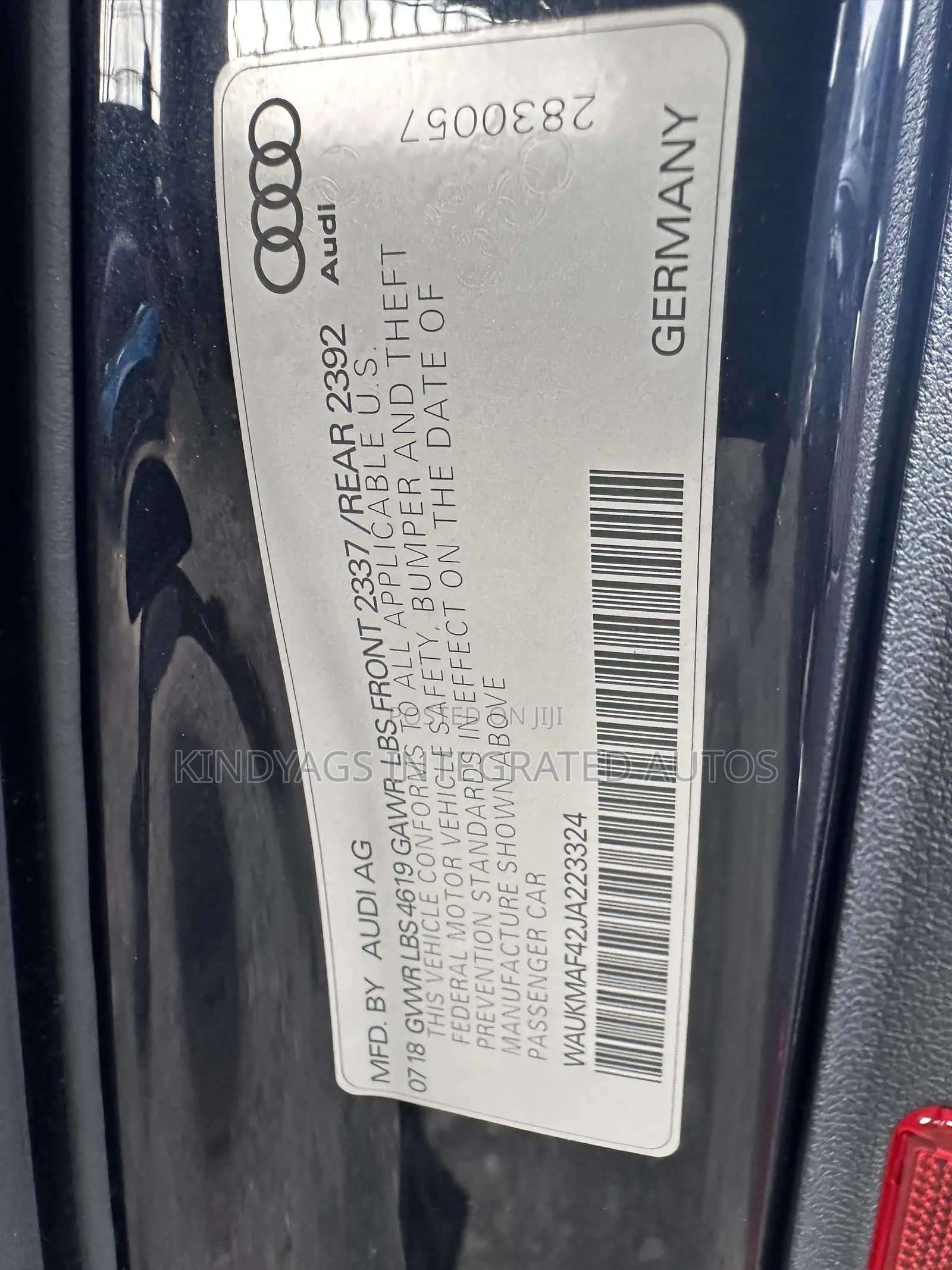 Audi A4 2019 Gray