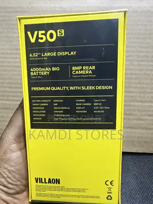 New Villaon V50s 64 GB Black