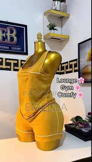 Women’s Ribbed 2-Piece Lounge/Sleepwear Set