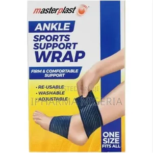 Masterplast Ankle Sports Support Wrap – Adjustable, Reusable