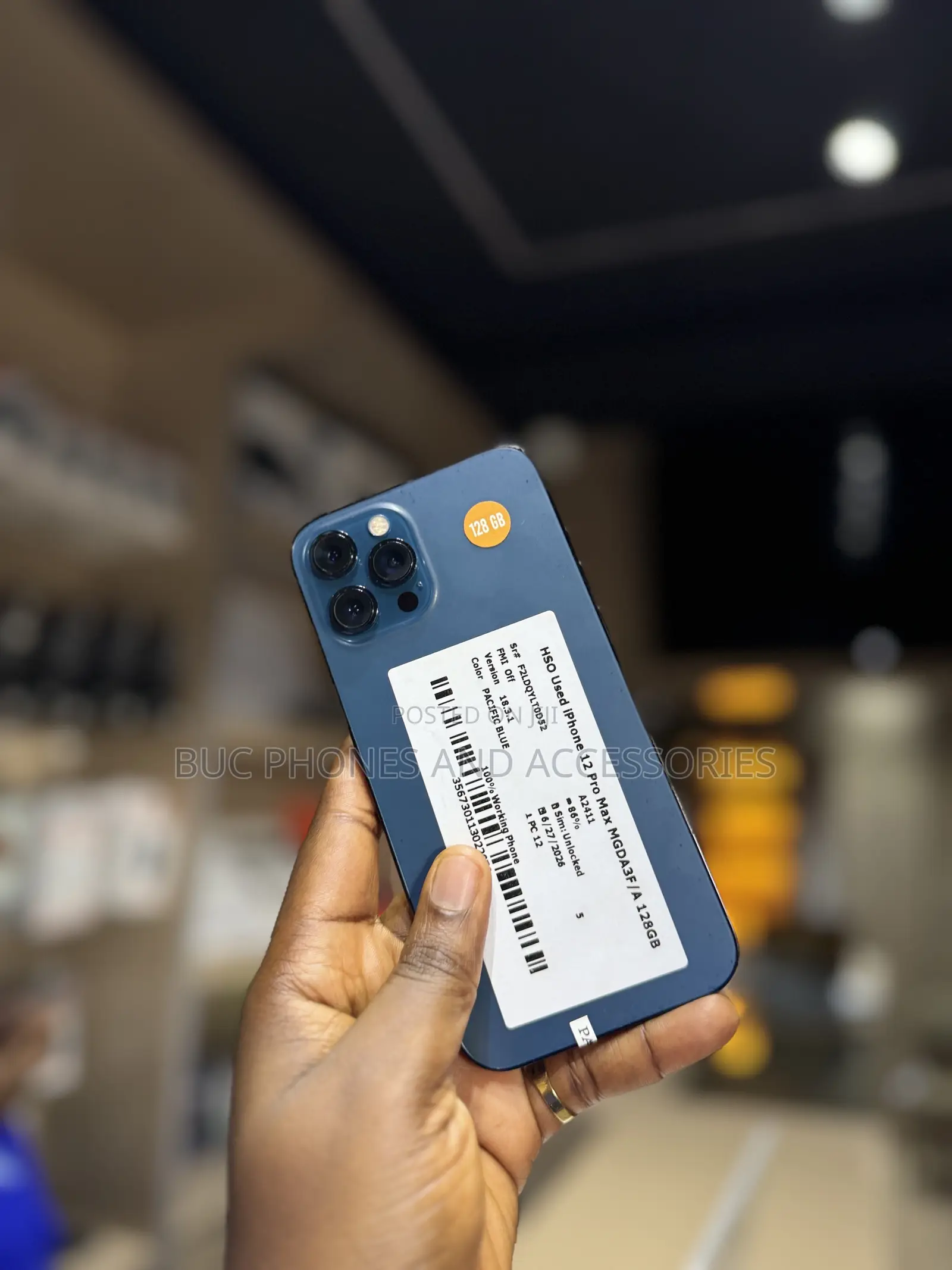 Apple iPhone 12 Pro Max 128 GB Blue