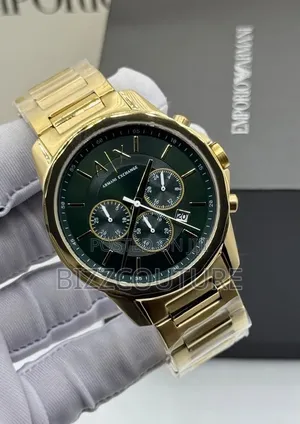 Original Emporio Armani Gold Chain Watch 100% Authentic Guaranteed