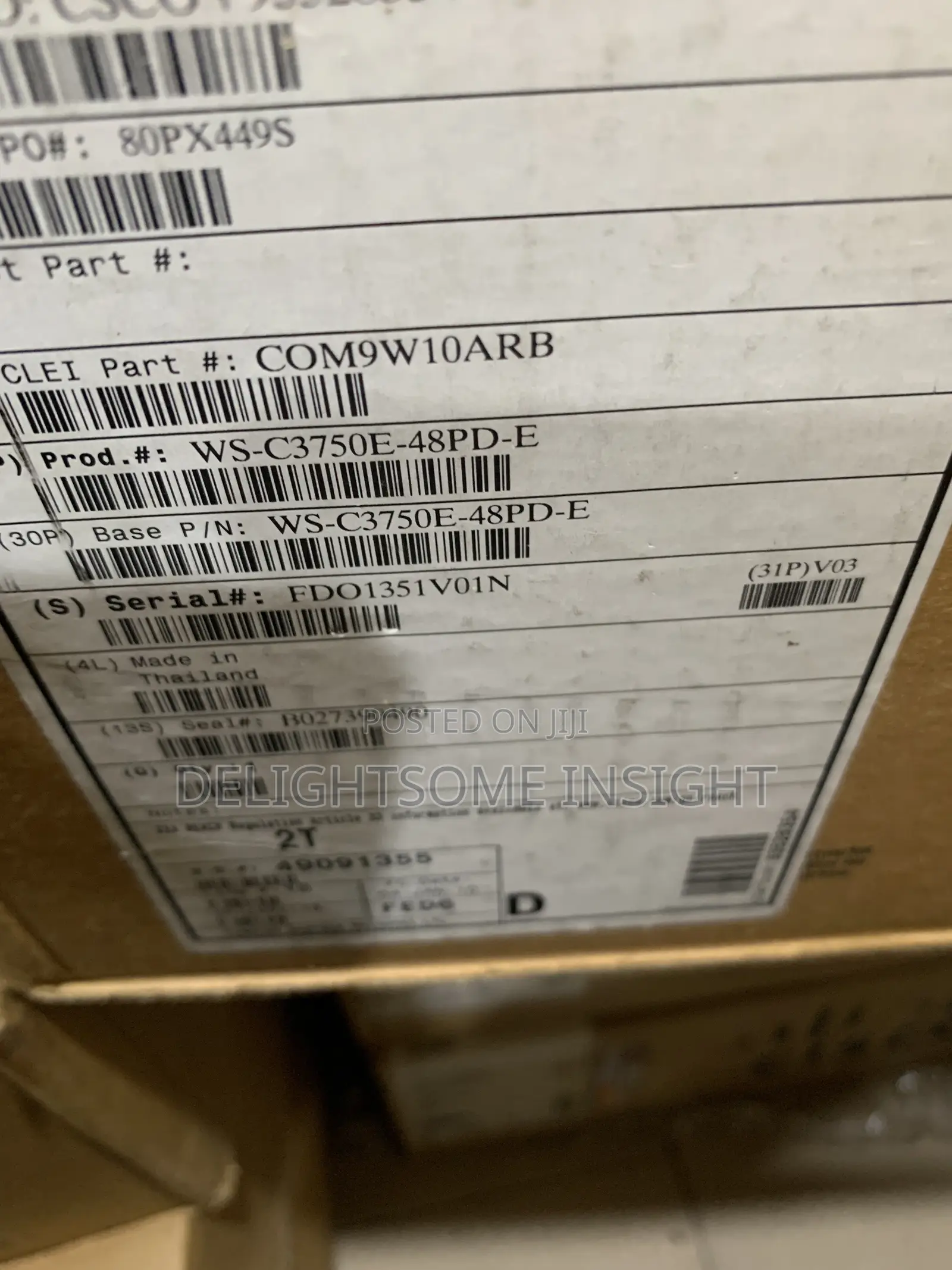 Cisco Catalyst WS-C3750E-48PD-E