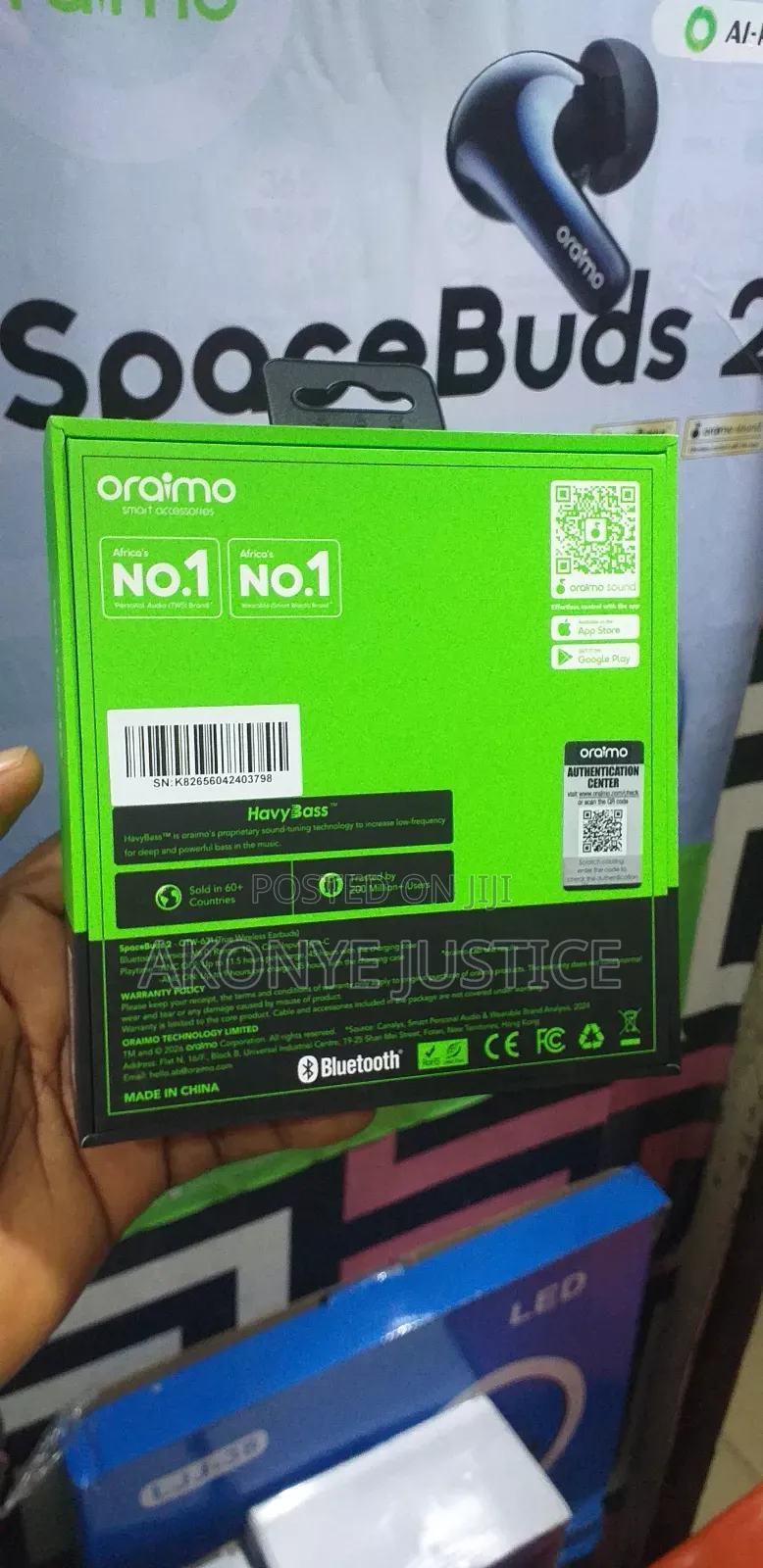 Oraimo Spacebuds 2