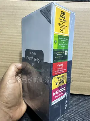 New Infinix Note Edge 128 GB Blue
