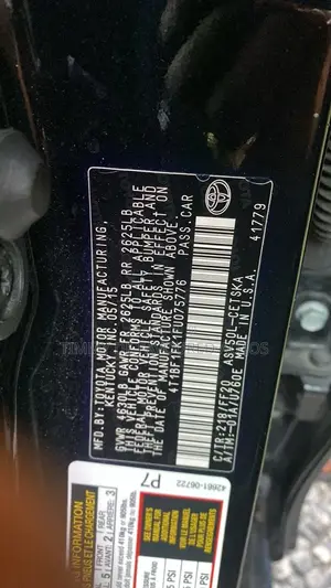 Toyota Camry SE 4dr Sedan (2.5L 4cyl 6A) 2015 Black