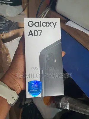 New Samsung Galaxy A07 4G 128 GB Black
