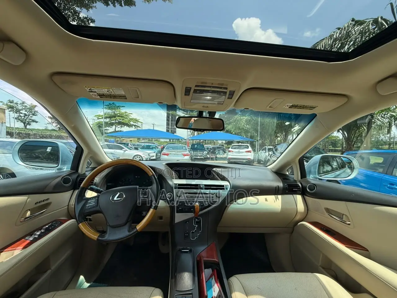 Lexus RX 350 AWD 2012 Blue