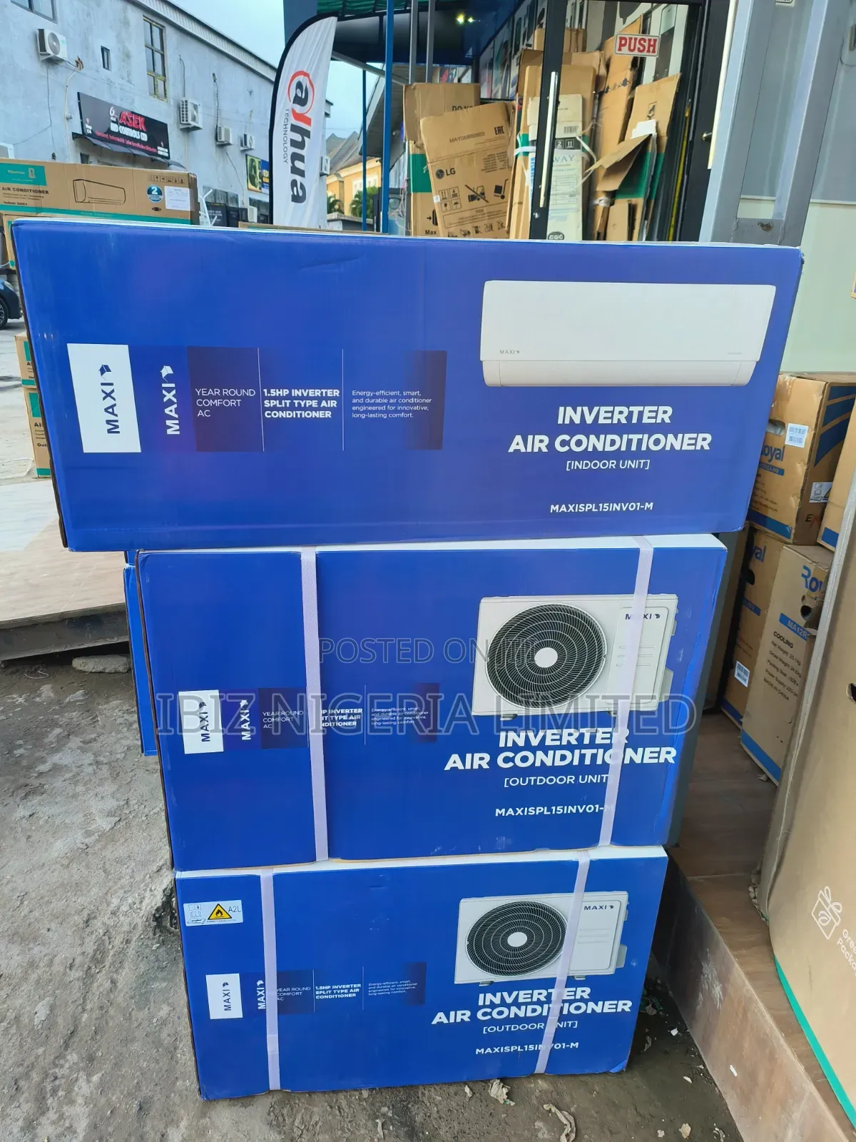 Maxi 1.5hp Inverter AC (Split Unit)