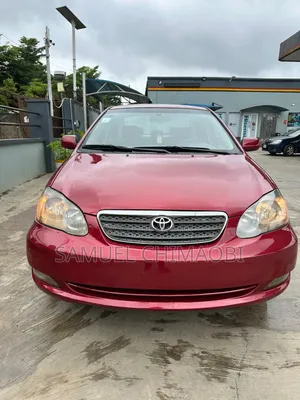 Toyota Corolla 2005 Red