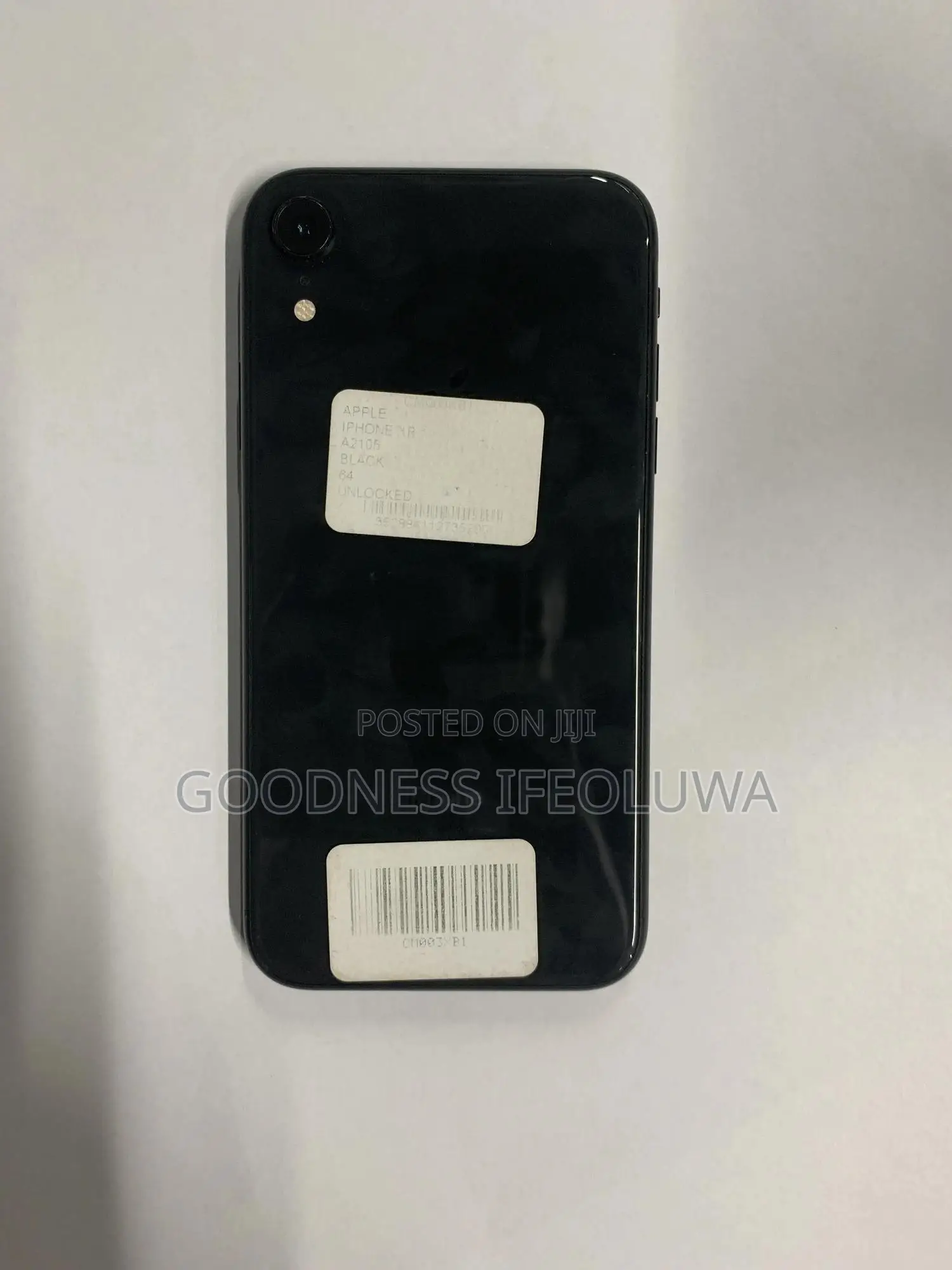 Apple iPhone XR 64 GB Black