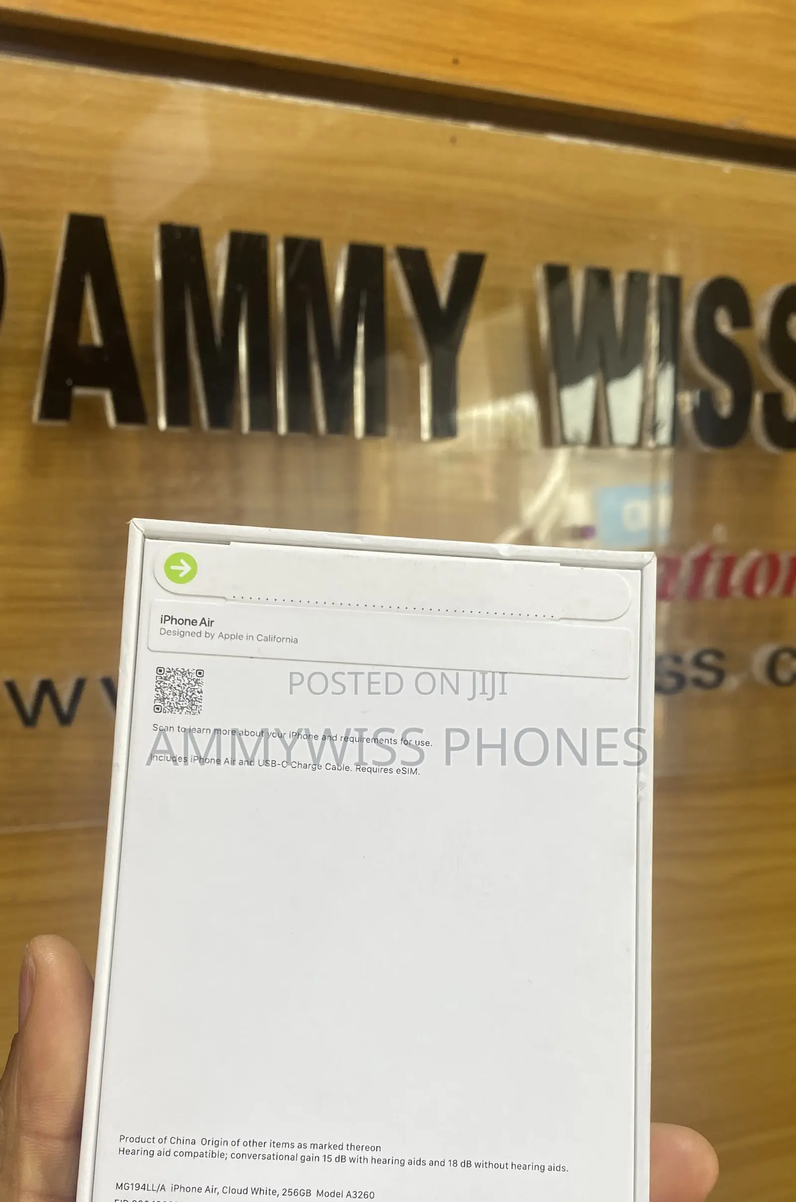 New Apple iPhone Air 256 GB Silver