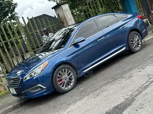 Hyundai Sonata Limited 2.0T 4dr Sedan (2.0L 4cyl Turbo 6A) 2015 Blue