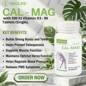 Neo LIife Chelated Cal-Mag With Vitamin D - 90 Tablets
