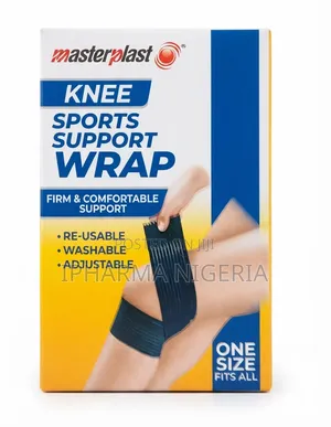 Masterplast Knee Sports Support Wrap – Adjustable, Reusable