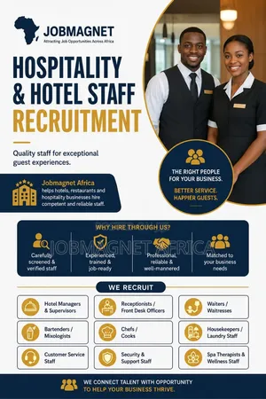 Hospitality and Hotel Staff Recruitment Services