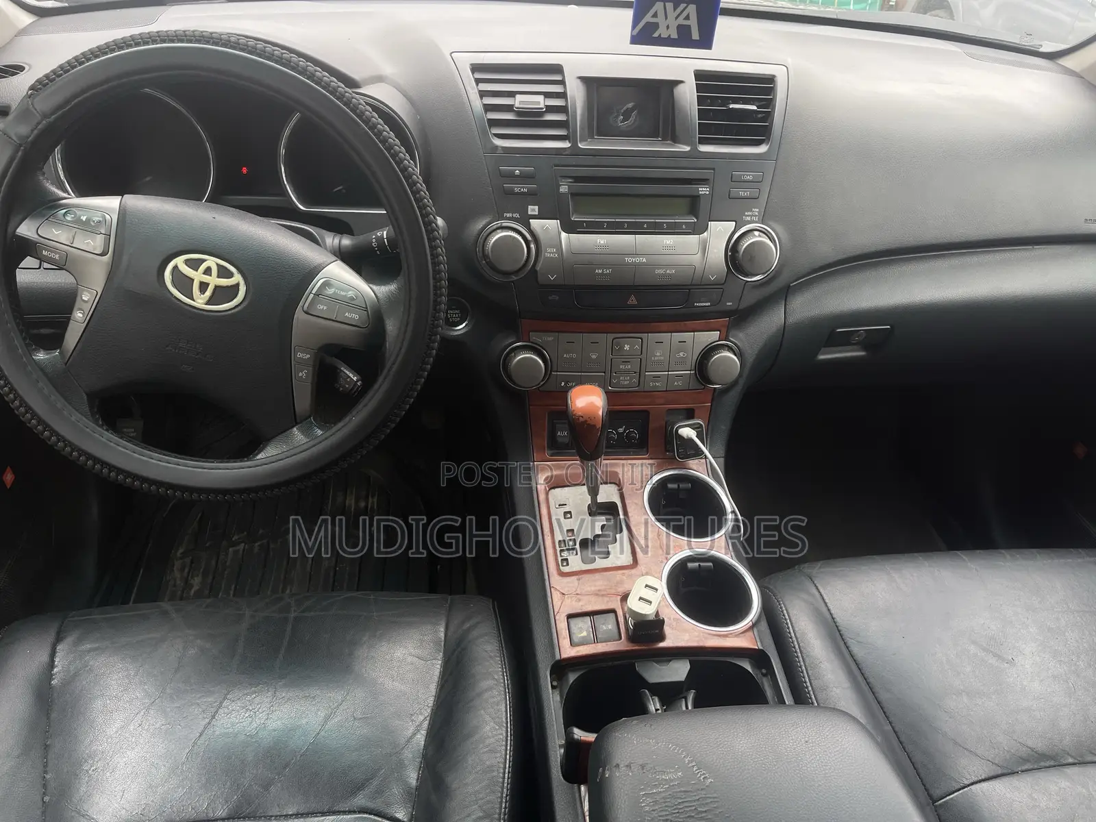 Toyota Highlander Limited 2010 Black